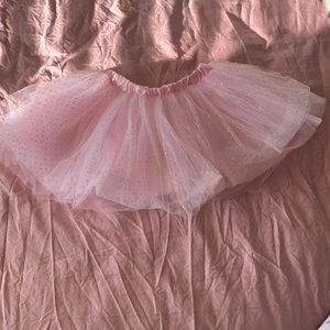 Light Pink with gold sparkle Tutu size 2-4 toddler